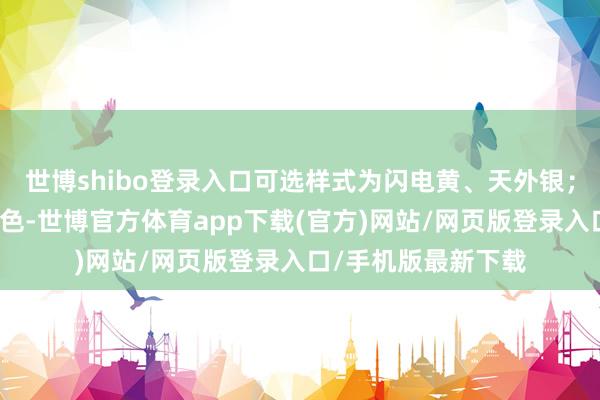 世博shibo登录入口可选样式为闪电黄、天外银；全系可选碳纤维原色-世博官方体育app下载(官方)网站/网页版登录入口/手机版最新下载