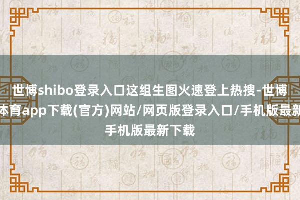 世博shibo登录入口这组生图火速登上热搜-世博官方体育app下载(官方)网站/网页版登录入口/手机版最新下载
