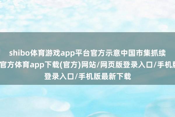shibo体育游戏app平台官方示意中国市集抓续盈利-世博官方体育app下载(官方)网站/网页版登录入口/手机版最新下载